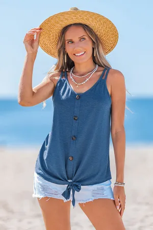 Cupshe Top en tricot col V