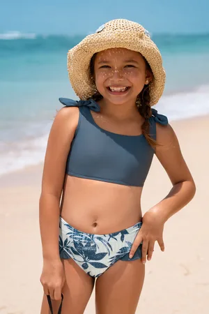 Cupshe Tankini col carré larges bretelles