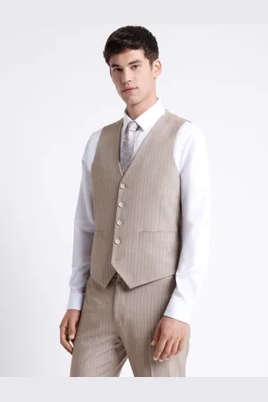 Devred Gilet de costume bistretch rayé