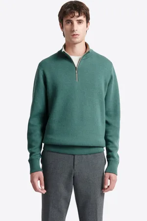 Devred Pull col montant en coton cachemire