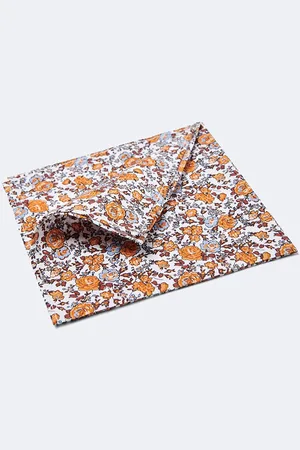 Devred Pochette 100% coton fleurie