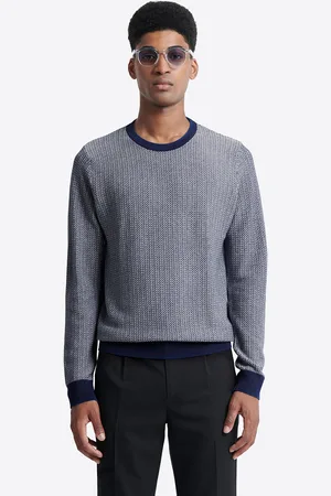 Devred Pull col rond en coton viscose