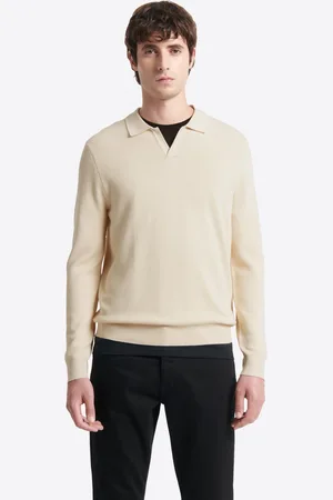 Devred Polo maille col ouvert en viscose