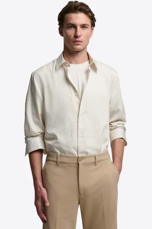 Devred Chemise slim à motif en coton modal