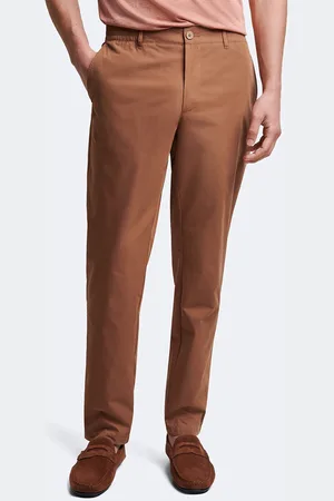 Devred Chino en coton mélangé uni