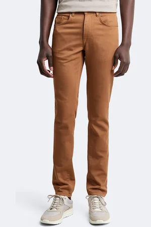 Devred Jean couleur slim en coton élasthane uni