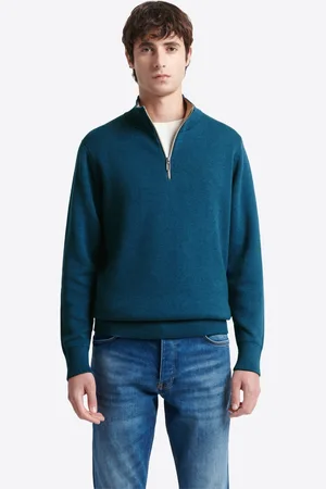 Devred Pull col montant en coton cachemire