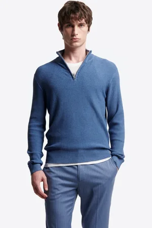 Devred Pull col cheminée zip viscose certifiée