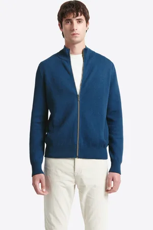 Devred Gilet col montant coton-cachemire