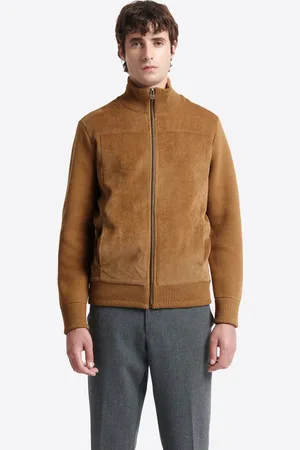 Devred Gilet bi-matière col montant