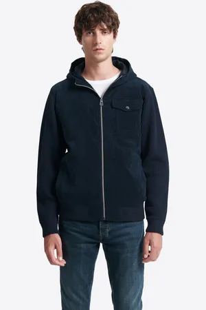 Devred Cardigan à capuche bi-matière