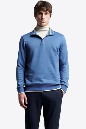 Devred Sweat col montant zippé en coton