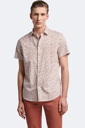 Devred Chemise à manches courtes slim végétale