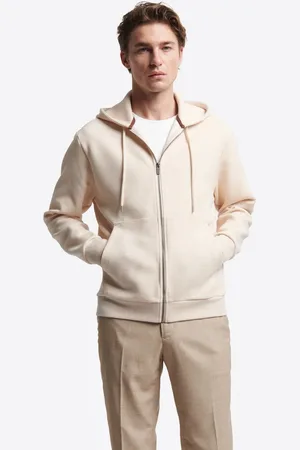 Devred Sweat à capuche en coton chiné