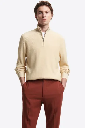 Devred Pull col cheminée zip viscose certifiée