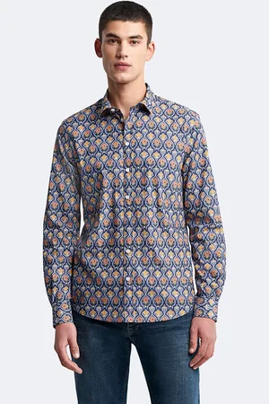 Devred Chemise extra-slim stretch fleurie