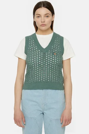 Dickies Pull Sans Manches En Maille Ingalls Femme