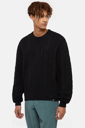 Dickies Pull Script En Maille Torsadée Homme