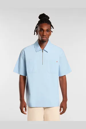 Dickies Chemise Manches Courtes À Col Zippé Ranch Homme