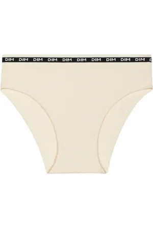 Dim Slip pour fille en tissu côtelé à ceinture noire Icons
