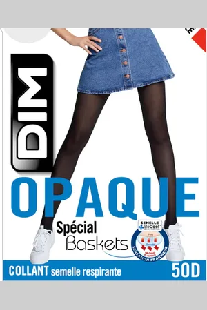 Dim Collant opaque velouté spécial Sneakers 50D