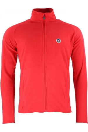 Peak Mountain Polaire à capuche 1/2 zip