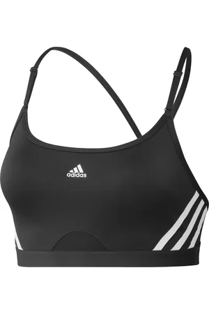 adidas Brassière femme Aeroreact Training Light Support 3-Bandes