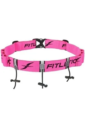 Fitletic Ceinture porte dossard avec 6 portes gels
