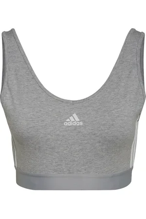 adidas Brassière avec coussinets amovibles femme Essentials 3-Stripes