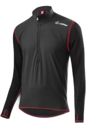 Löffler Maillot manches longues demi-zip Windstopper Transtex Light