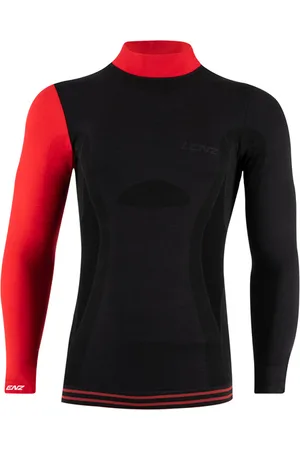 Lenz Sous maillot manches longues à col tortue Merino 6.0
