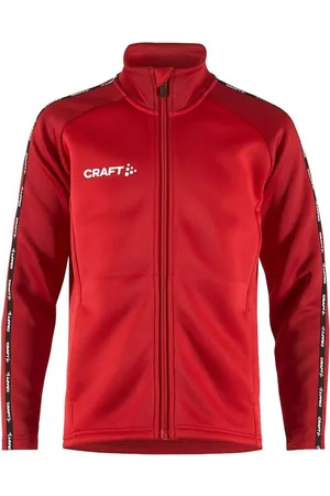 Craft Veste de survêtement full zip enfant Squad 2.0