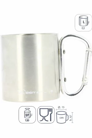 Elementerre Tasse acier Mahon