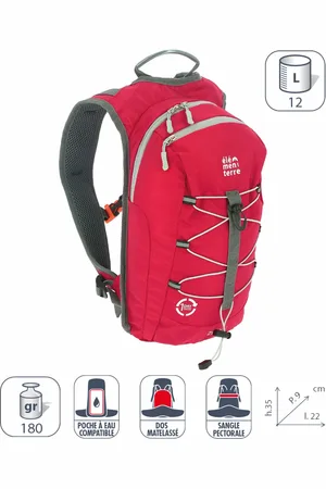 Elementerre Sac à dos Zion 12 L
