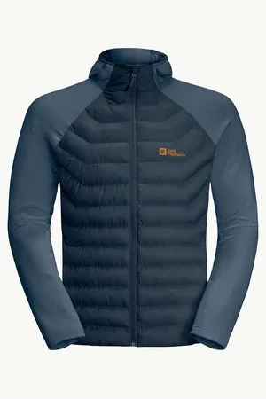 Jack Wolfskin Doudoune à capuche Routeburn Pro Hybrid