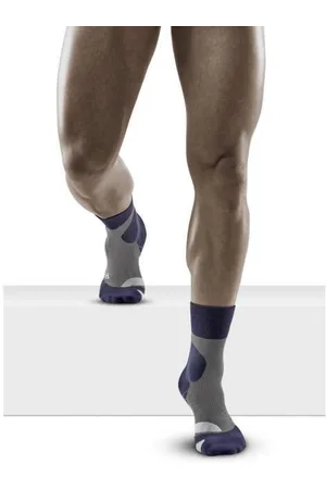 CEP Compression Chaussettes de compression mi-mollets de randonnée en mérinos