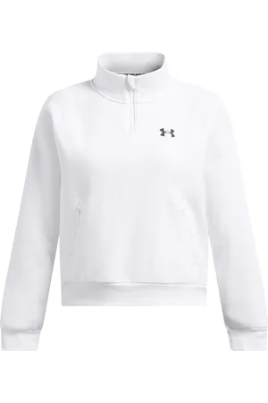 Under Armour Sweatshirt 1/2 zip femme Fleece® Pro