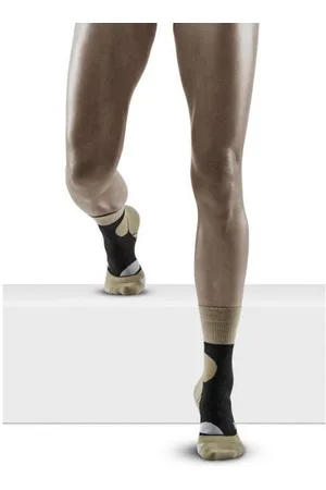 CEP Compression Chaussettes de compression mi-mollets de randonnée en mérinos femme
