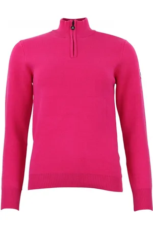 Peak Mountain Pull Col montant 1/2 zippé femme Acharlito