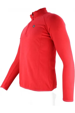 Peak Mountain Polaire à capuche 1/2 zip