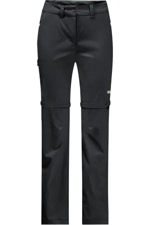 Jack Wolfskin Pantalon imperméable à fermeture éclair femme Overland Away