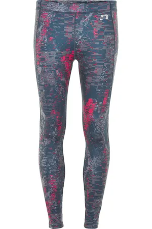 Newline Collant femme black printed warm