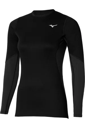 Mizuno Maillot col rond manches longues femme Breath Thermo Merino Wool