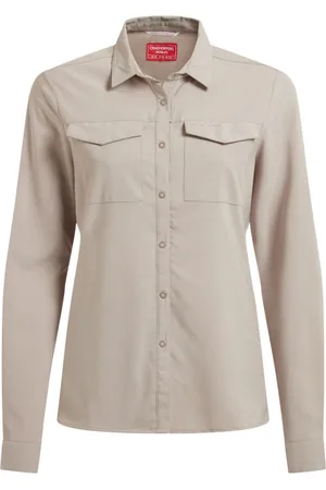 Craghoppers Chemise manches longues femme Nosilife Pro Langarm Hemd V
