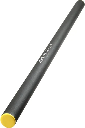 SVELTUS Barre acier lestée 5kg