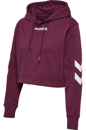 Hummel Sweat à capuche crop femme Legacy