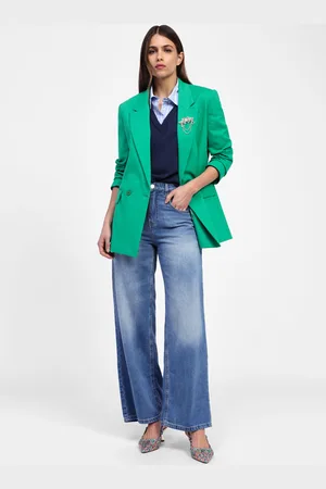 Dixie Jeans à jambes larges et taille haute