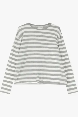 Dixie T-shirt à rayures manches longues