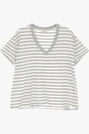 Dixie T-shirt à rayures manches courtes