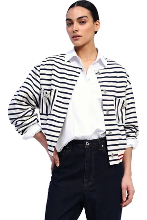 Dixie Veste à rayures avec poches